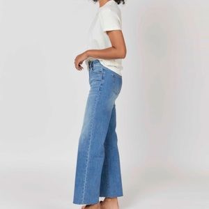 NWT Aberdeen Wide Leg Crop CHARLIE $84 24"